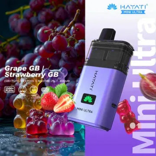 Hayati Mini Ultra 1500 Prefilled Vape (Box of 5)