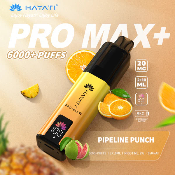 Hayati Pro Max Plus 6000 Puffs (Just 