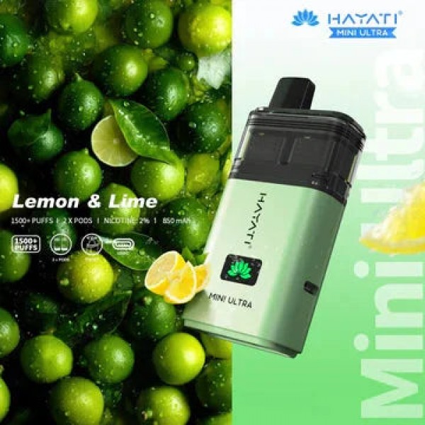 Hayati Mini Ultra 1500 Prefilled Vape (Box of 5)