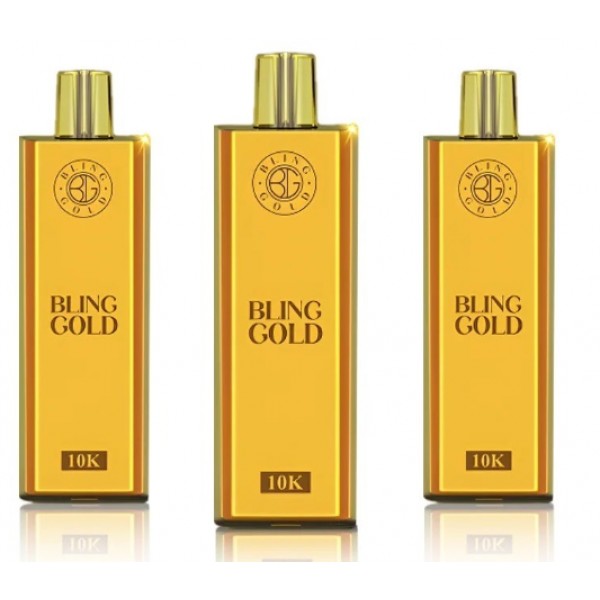 Gold Bling 10000 Puffs Prefilled Vape