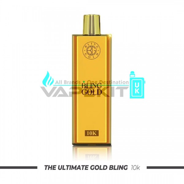 Gold Bling 10000 Puffs Prefilled Vape