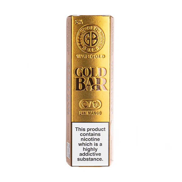Gold Bar 600 Prefilled Vape: Buy Just 
