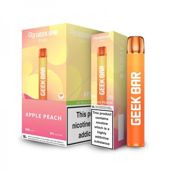 Geek Bar E600 Puffs Prefilled Vape 20mg