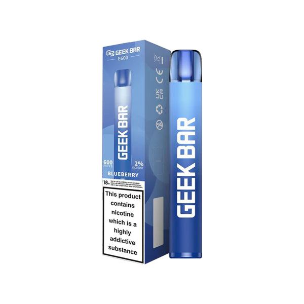Geek Bar E600 Puffs Prefilled Vape 20mg