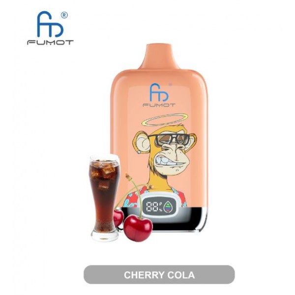 Fumot Digital Box 12000 Puffs Cherry Cola Prefilled Vape-