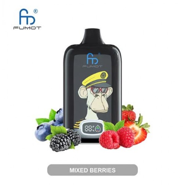 Fumot 12000 Puffs Mixed Berries Prefilled Vape-