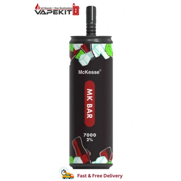 Frozen Cola MK Bar 7000 Puffs Prefilled Vape