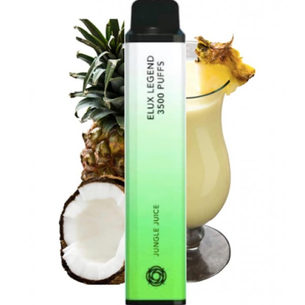 Elux Legend 3500 Puffs Jungle Juice Prefilled Vape Kit UK Box OF 10