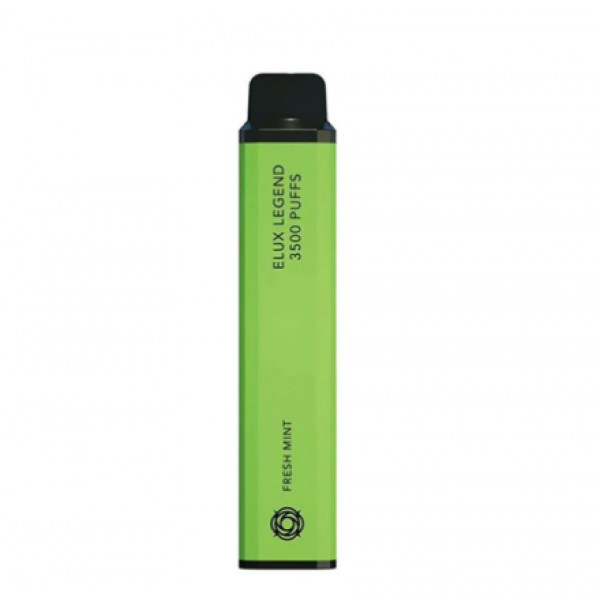 Elux Legend 3500 Puffs Fresh Mint (Prefilled Vape Kit) - Buy 1, 3 or Box of 10
