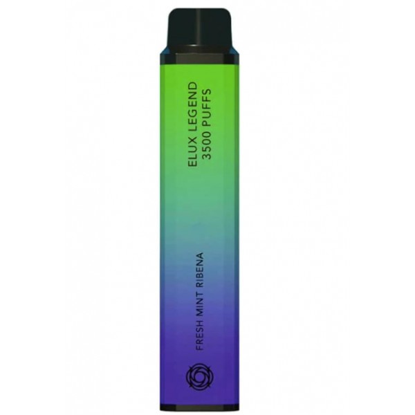 Elux Legend 3500 Puffs Fresh Mint Ribena Prefilled Vape Kit UK (Box of 10)
