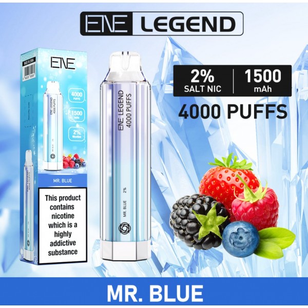 Ene Legend 4000 Puffs Prefilled Vape Elux