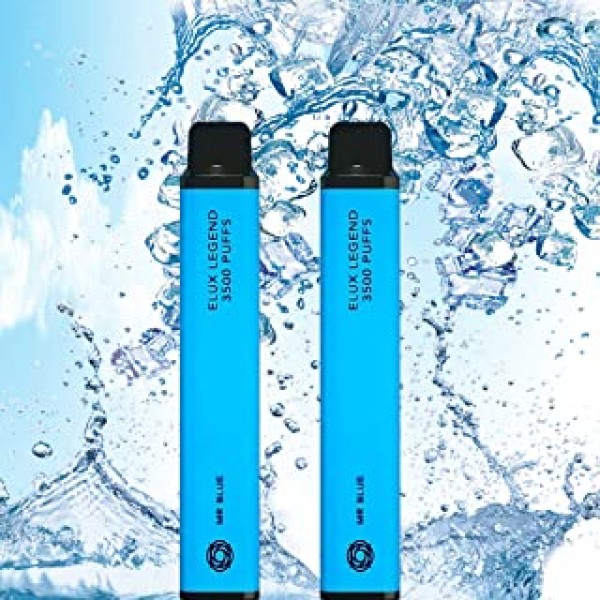 Elux Legend 3500 Puffs Mr Blue Prefilled Vape (Buy 1, 3 or Box of 10)