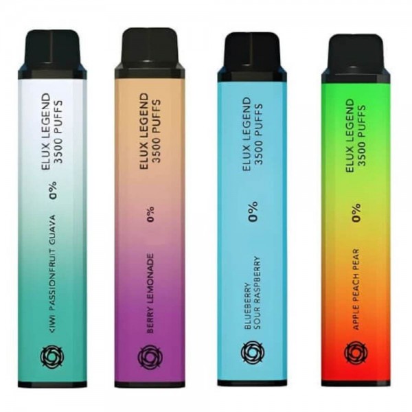 Elux Legend 3500 Puffs 0MG (Nicotine-Free Vape): Best Price Available
