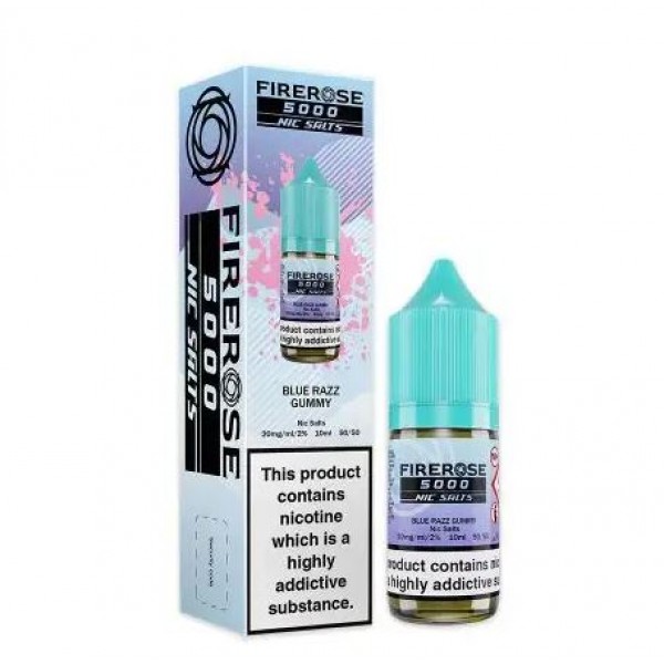 Elux Firerose 5000 Blue Razz Gummy 10MG/20MG Nic Salt