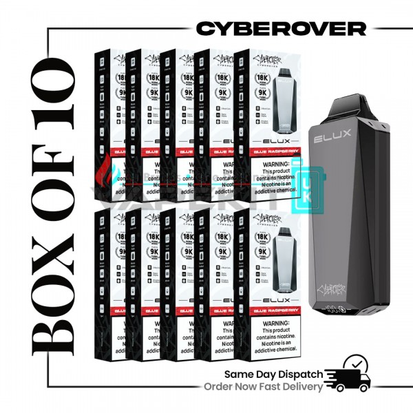 Elux Cyberover 15k Puffs Blue Raspberry Prefilled Vape