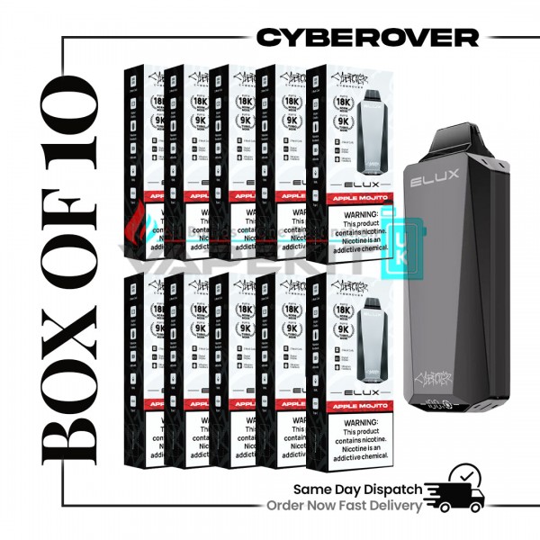 Elux Cyberover 15000 Puffs Apple Mojito Prefilled Vape