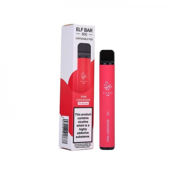 ELF BAR PINK LEMONADE PREFILLED POD DEVICE