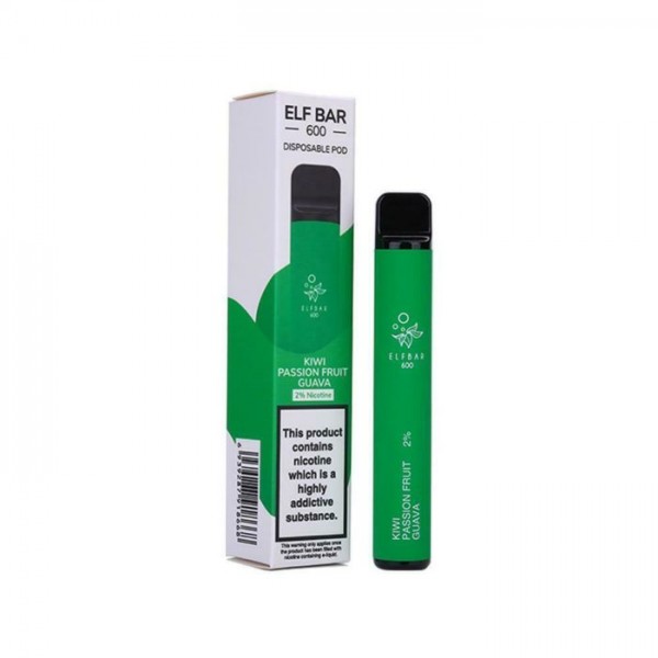 ELF BAR KIWI PASSION FRUIT GUAVA PREFILLED POD DEVICE