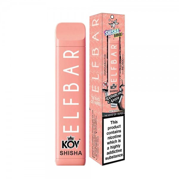 ELF BAR KOV SHISHA NC600 Prefilled Vape