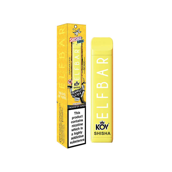 ELF BAR KOV SHISHA NC600 Prefilled Vape