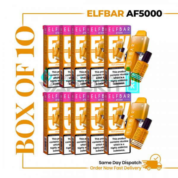 ELF BAR AF5000 Pink Lemonade Prefilled Vape Kit