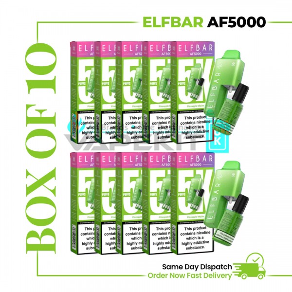 ELF BAR AF5000 Pineapple Mojito Prefilled Vape Kit