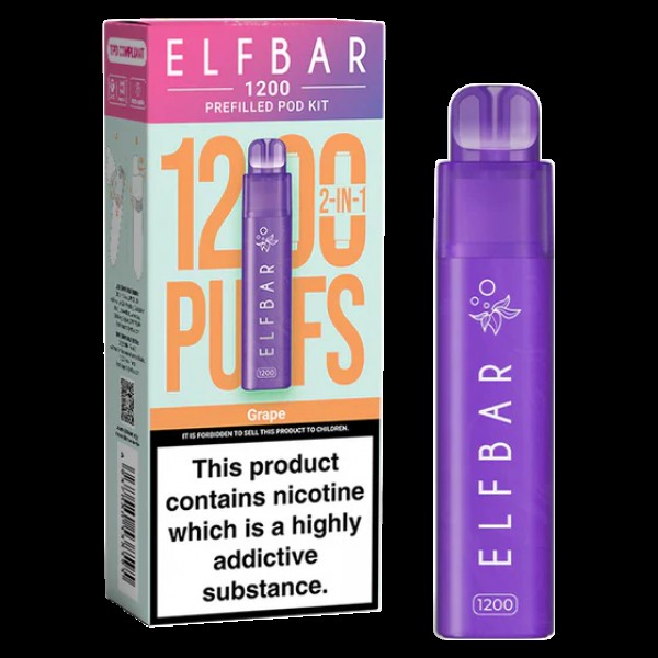 Elf Bar 1200 Prefilled Pod Kit