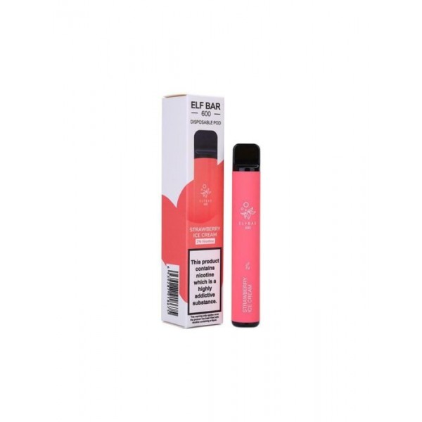 ELF Bar 600 Puffs Prefilled Vape: Buy at Just