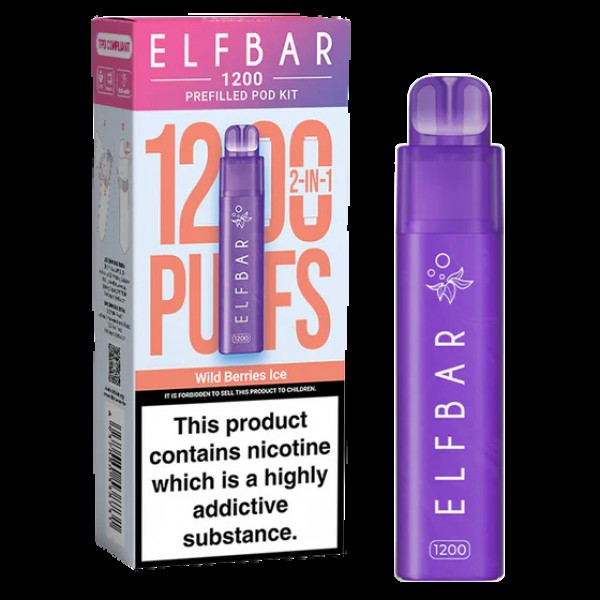 Elf Bar 1200 Prefilled Pod Kit