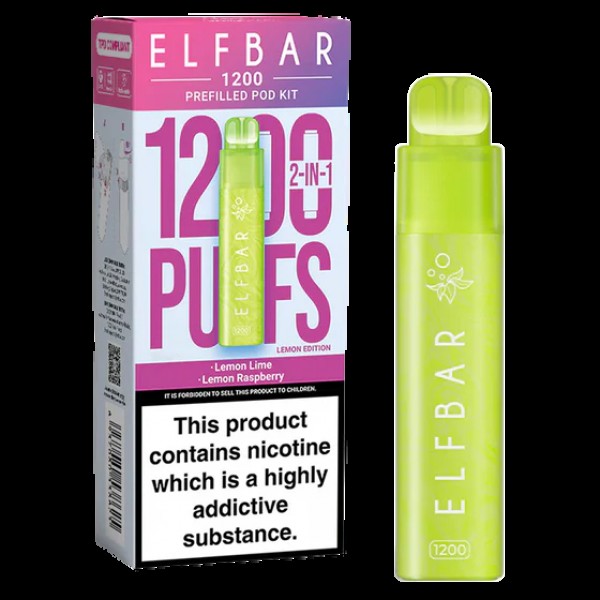 Elf Bar 1200 Prefilled Pod Kit