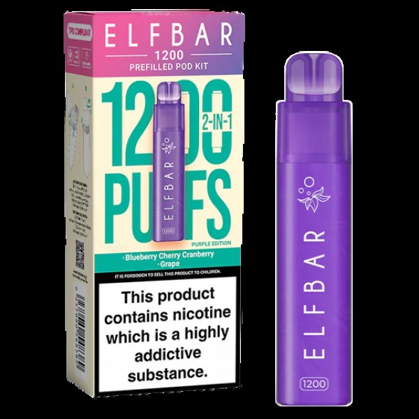 Elf Bar 1200 Prefilled Pod Kit