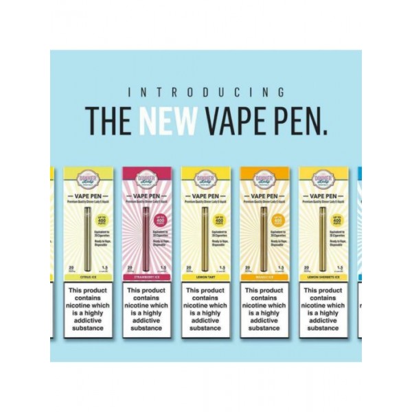 Dinner Lady Prefilled Vape Pen| 20MG 9 Flavours 400 Puff