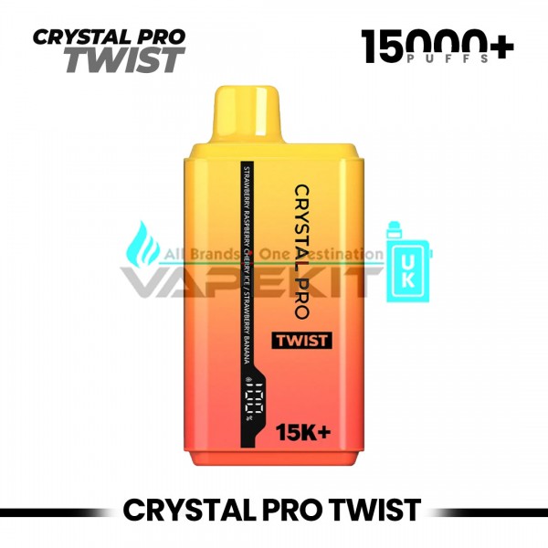 Crystal Pro Twist 15000 Puffs Dual Delight Prefilled Vape Device