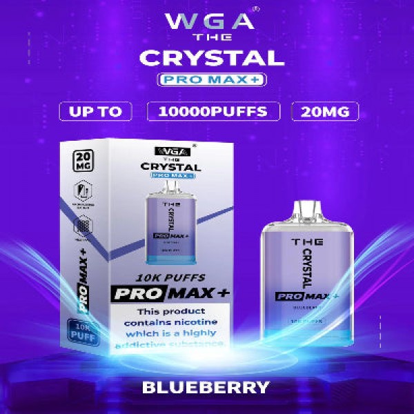Crystal Pro Max + 10000 Box of 10 (Wholesale Deals)