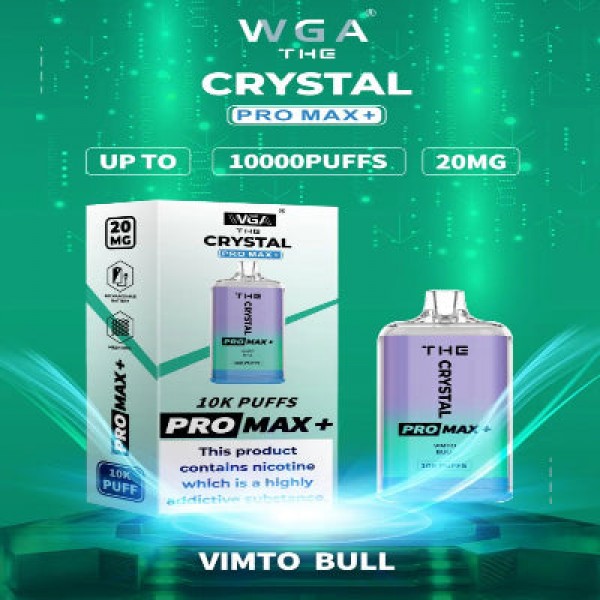 Crystal Pro Max + 10000 Box of 10 (Wholesale Deals)