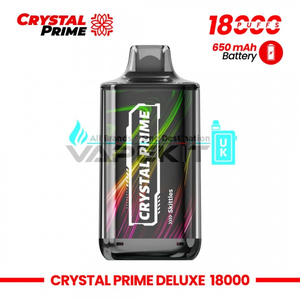 Crystal Prime Deluxe 18000 Puffs Skittles Prefilled Vape