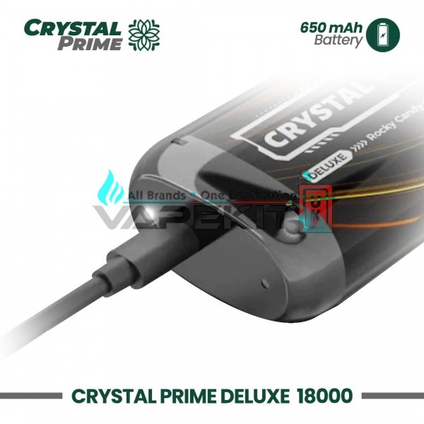 Crystal Prime Deluxe 18000 Puffs Prefilled Vape