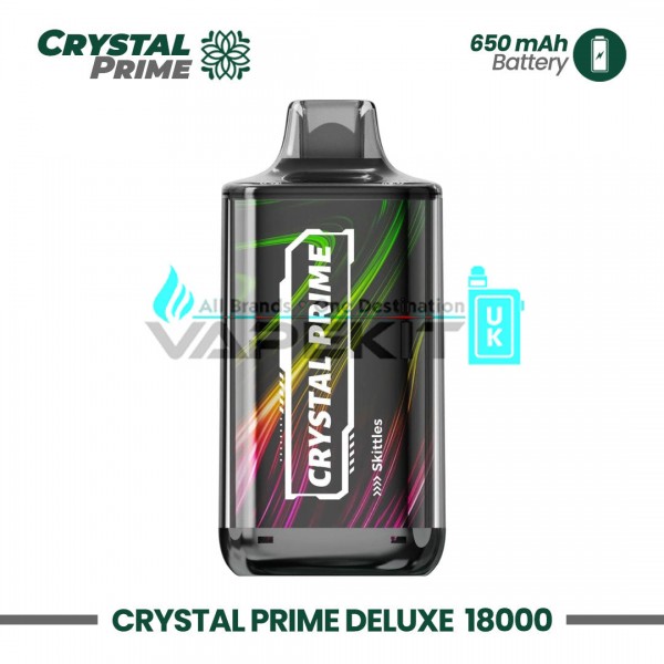 Crystal Prime Deluxe 18000 Puffs Prefilled Vape