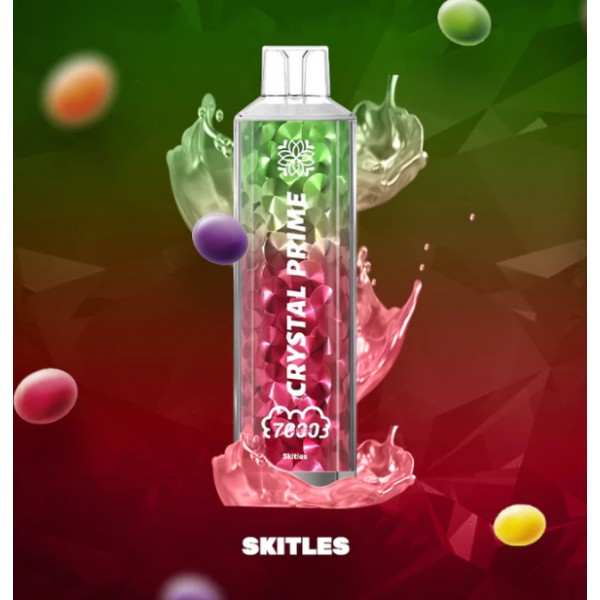 Crystal Prime 7000 Puff Prefilled Vape (Shop now!)