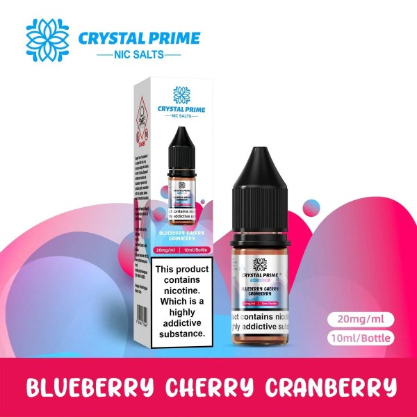Crystal Prime 7000 Nic Salts 10ml E-liquid Box Of 5