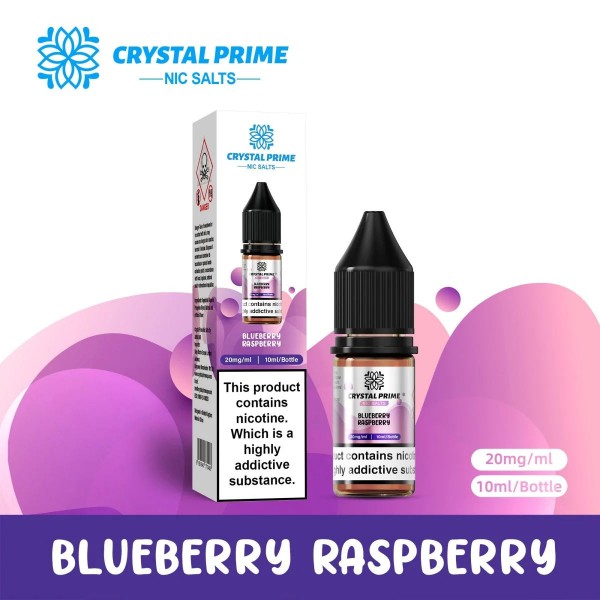 Crystal Prime 7000 Nic Salts 10ml E-liquid Box Of 5