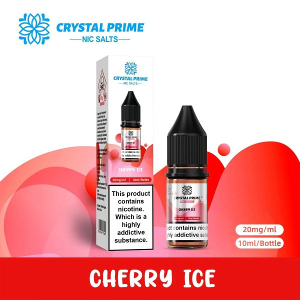 Crystal Prime 7000 Nic Salts 10ml E-liquid Box Of 5