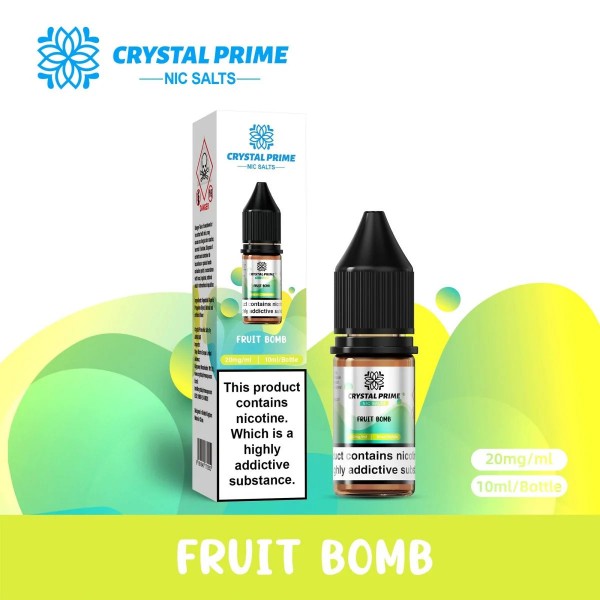Crystal Prime 7000 Nic Salts 10ml E-liquid Box Of 5