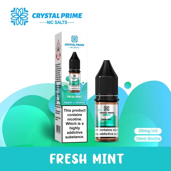 Crystal Prime 7000 Nic Salts 10ml E-liquid Box Of 5