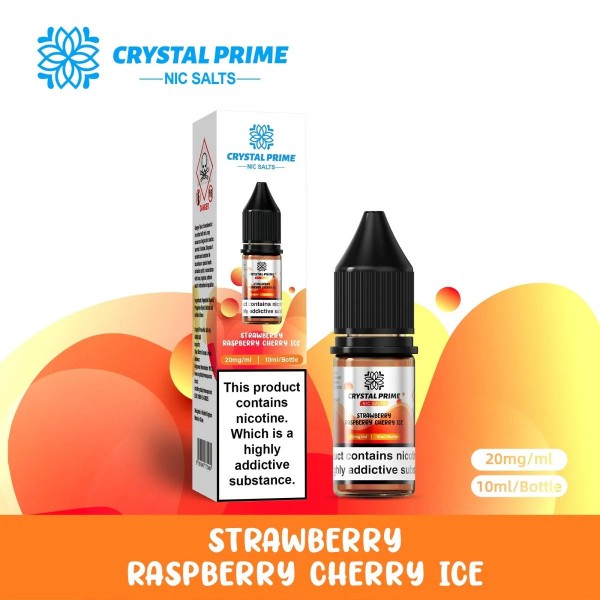 Crystal Prime 7000 Nic Salts 10ml E-liquid Box Of 5