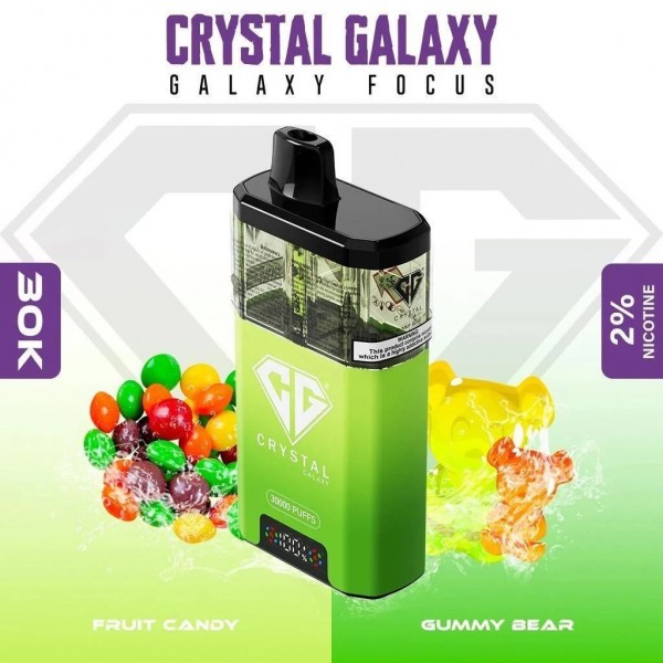 Crystal Galaxy Focus 30000 Puffs (30K Puffs)
