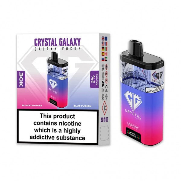Crystal Galaxy Focus 30000 Puffs (30K Puffs)