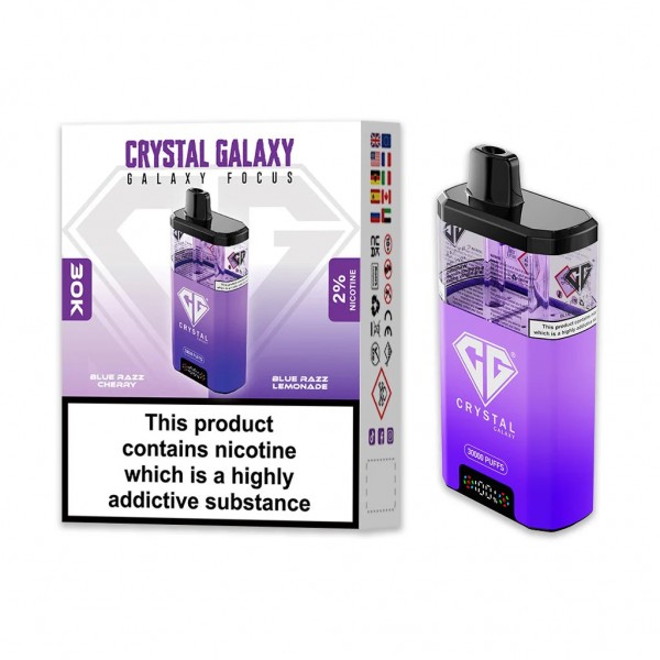 Crystal Galaxy Focus 30000 Puffs (30K Puffs)