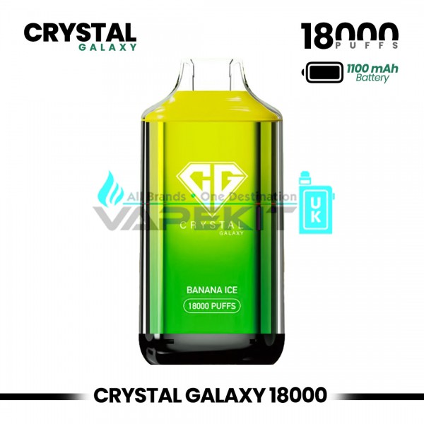 Crystal Galaxy 18000 Puffs Prefilled Vape Pod Device