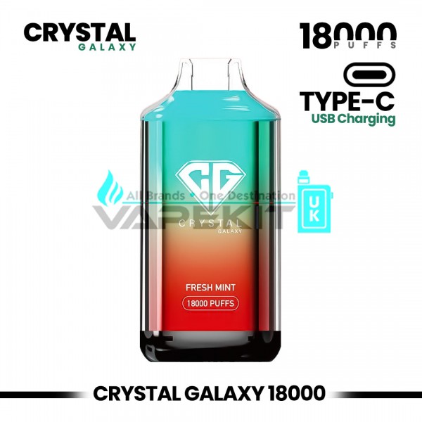 Crystal Galaxy 18000 Puffs Prefilled Vape Pod Device